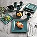 Gibson Elite Kiesling 16 Piece Dinnerware Set, Turquoise