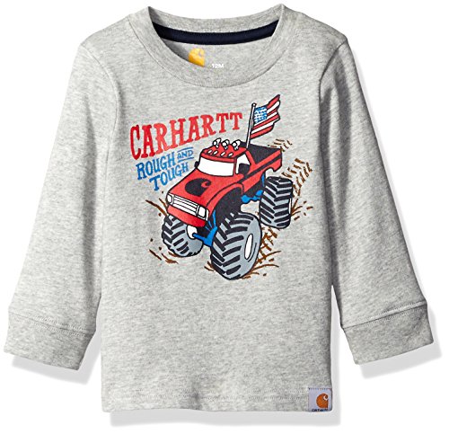 T-shirt manches longues Carhartt bébé garçon en jersey doux facile à laver
