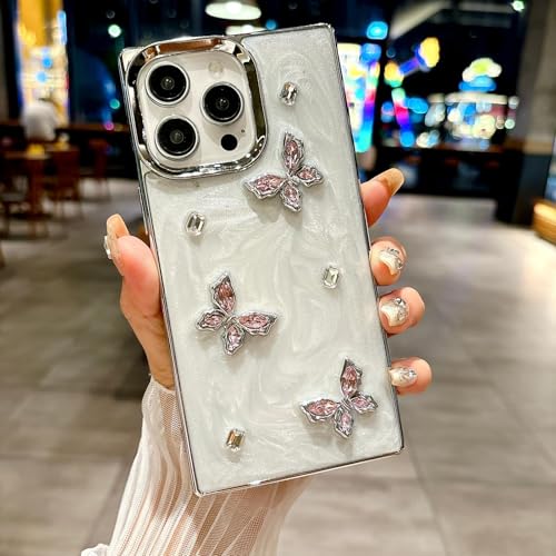 Coque iPhone 14 Plus paillettes pour briller en soirée avec texture diamant