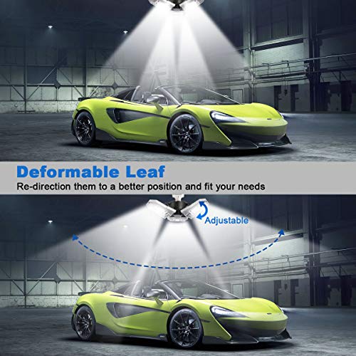 LED Garagenleuchte Einstellbar Garage Deckenleuchte 60W Led Shop