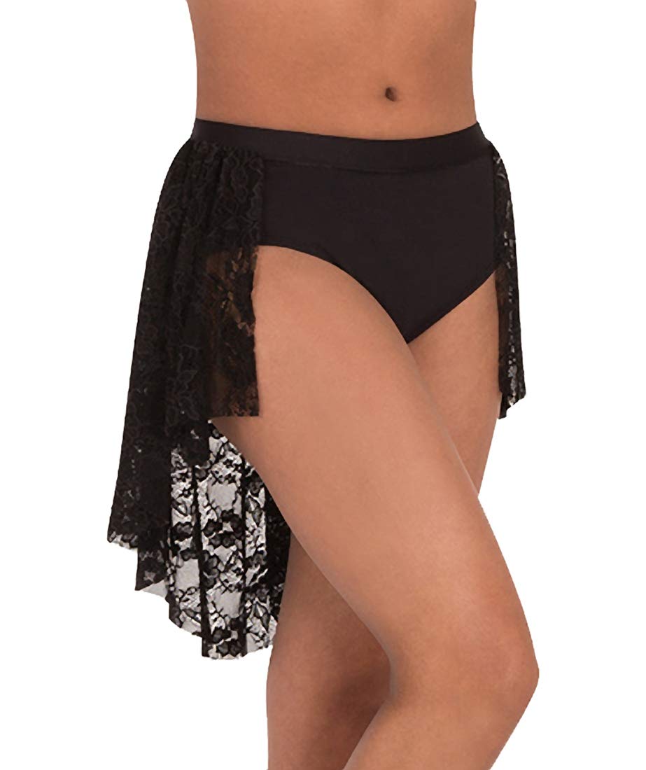 Back Drape Lace Half Skirt (LC1111)