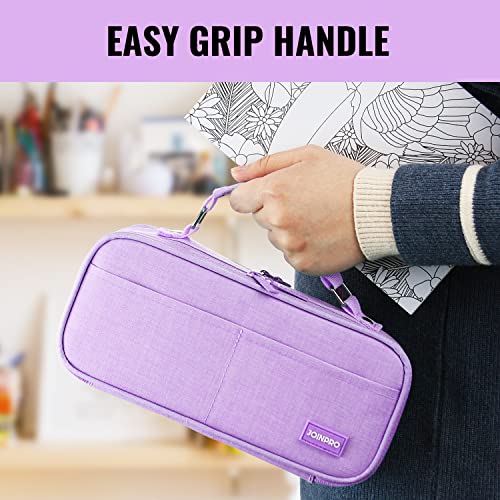 Joinpro PC1PURPLE Pencil Case, Large Capacity Pencil Case Organizer thumb #5