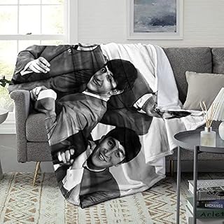 YLFC Groupe Rock Britannique Fleece Bed Throws Couverture Polaire imprimée The Beatles Couverture épaisse Rock Band Couverture floue Housse canapé Literie 80x120cm - Les Beatles, Paul McCartney, John Lennon, RIngo Starr, George Harrison YLFC Groupe Rock Britannique Fleece Bed Throws Couverture Polaire imprimée The Beatles Couverture épaisse Rock Band Couverture floue Housse canapé Literie 80x120cm – Image 3
