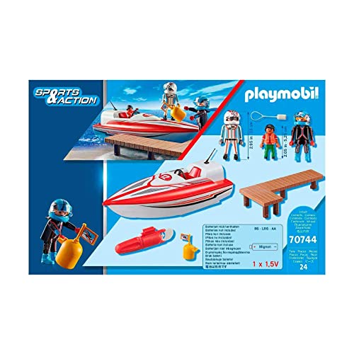 Playmobil 70744 Bateau Rapide Et Moteur Submersible - vue 4