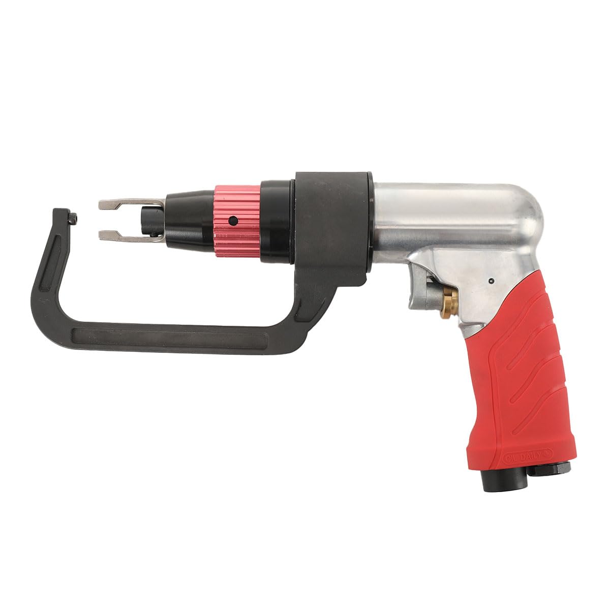 Pneumatischer Punktschweißbohrer, Druckluft-Schweißpunktbohrer Bohrmaschine mit 1/4 Zoll Lufteinlass, 1600 U/min Punktschweißmaschine Mit 6,5Mm 8Mm 10Mm Bohrern für Leerlauf, Reparatur