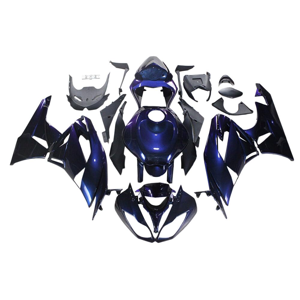 XLYPARTS ABS Plastic Fairing kit Bodywork Fit for Kawasaki Ninja ZX6R 636 2009 2010 2011 2012 Fairings ZX-6R ZX 636 09 10 11 12 Injection Complete
