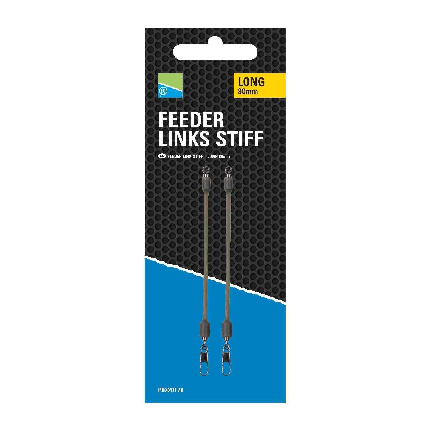 Preston Feeder Links Stiff - Long 80mm
