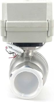 1-1/2" DN40 110-240V Electric Ball Valve Two Way Stainless Steel 304 Motorized Ball Valve CR4-01 DN40 110V-240V CR4-01