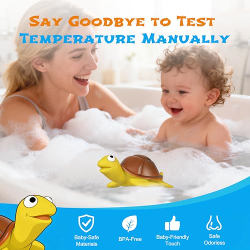 ODJSY Floating Pool Thermometer, Large Size Easy Read for Water Temperature with String, Shatter Resistant Floating Thermometer for Swimming Pools, Spas, Hot Tubs, Bathtubs and Aquariums