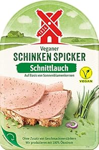 Rügenwalder Veganer Schinken Spicker Schnittlauch, 80 g