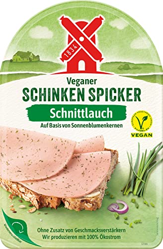Rügenwalder Veganer Schinken Spicker Schnittlauch, 80 g