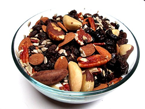 Organic Trail Mix 5 LB (Organic Brazil Nuts, Almonds, Blueberries, Sunflower Seeds, Cranberries, Raisins)