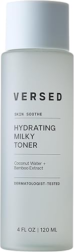 Miniatura 7 de Versed Skin Soothe - Tónico lechoso hidratante para la cara, agua de coco nutritiva con algas y extractos de bambú, ayuda a restaurar el equilibrio