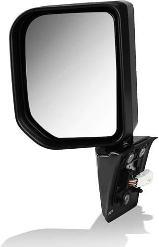 DNA Motoring OEM-MR-TO1320250 Estilo de fábrica Powered+Turn Signal Espejo de la puerta lateral izquierda Compatible con 07-09 Toyota FJ Cruiser