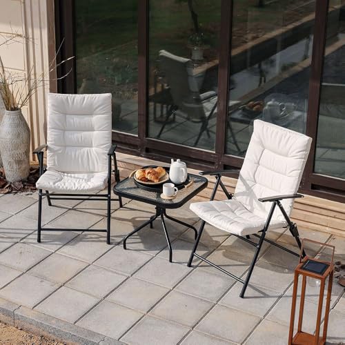 Danube Home Vista 1 + 2-Seater Balcony Set - Beige
