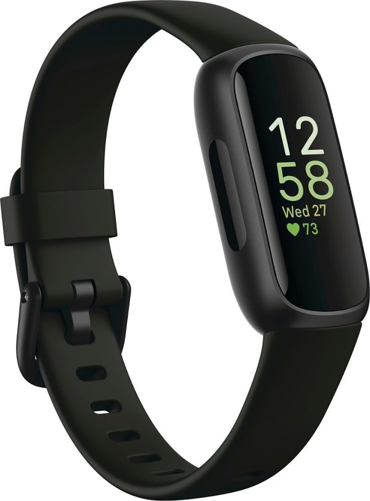 Fitbit - Inspire 3 Health & Fitness Tracker - Midnight Zen - Refurbished