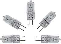 Vista 6 de lumenivo Bombillas de microondas de 120 V 20 W GY6.35 T4 y bombillas de repuesto para electrodomésticos pequeños sobre la estufa – Bombilla halógena