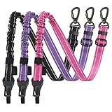 Dog Seatbelt, Updated 3-in-1 Pet Car Seat Belt for Dogs, Bungee Dog Car Seat Tether with Clip Hook...