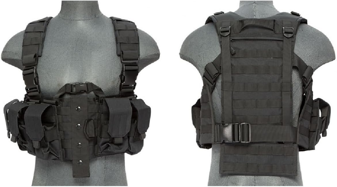 Lancer Tactical Hobby Version 2 Replica M4 Chest Harness MOLLE Rig