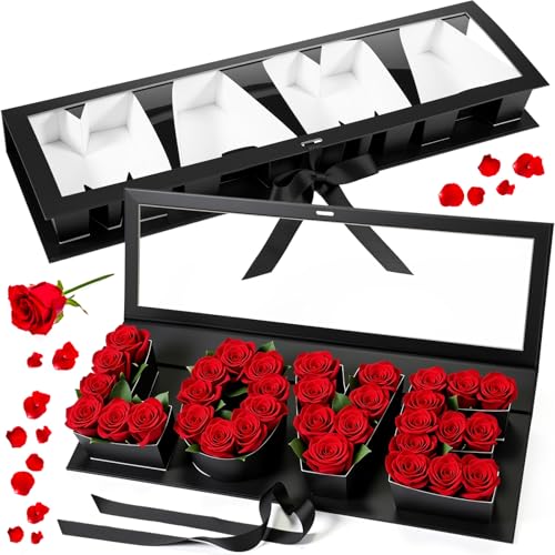 Boîte cadeau vide en carton Saint-Valentin pour fleurs et fraises Weekgrat