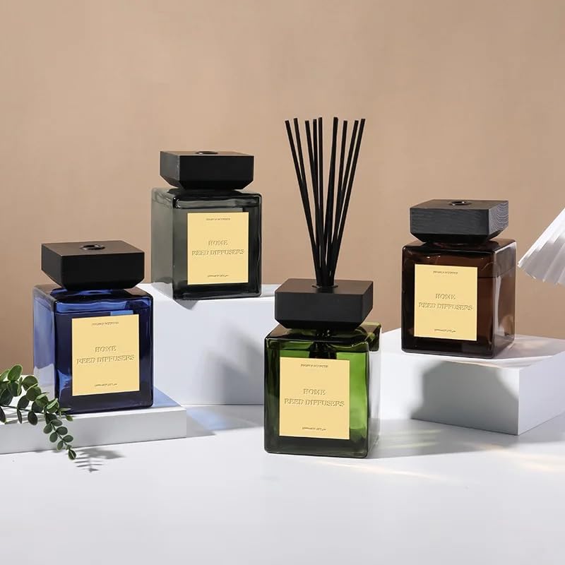 LUXXIA - HAVA - Forest - 1000ml Raumduft mit cremig-blumigem, erdigem Duft - Raumerfrischer Duftstäbchen Raumdiffusor Diffusor Diffuser Stäbchen Lufterfrischer Wohnung Duftspender Bad Deko Zimmer WC