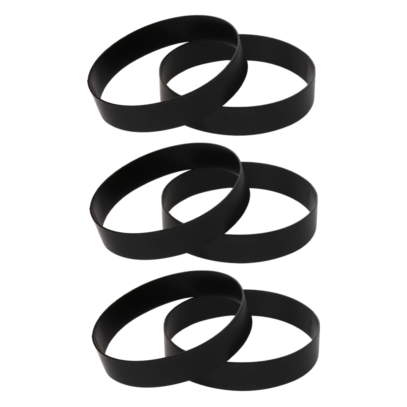 OFFSCH Egg Molds for Frying 6 Pcs Omelette Ring Molds Non-stick Thick for Eggs Omelets Pancakes