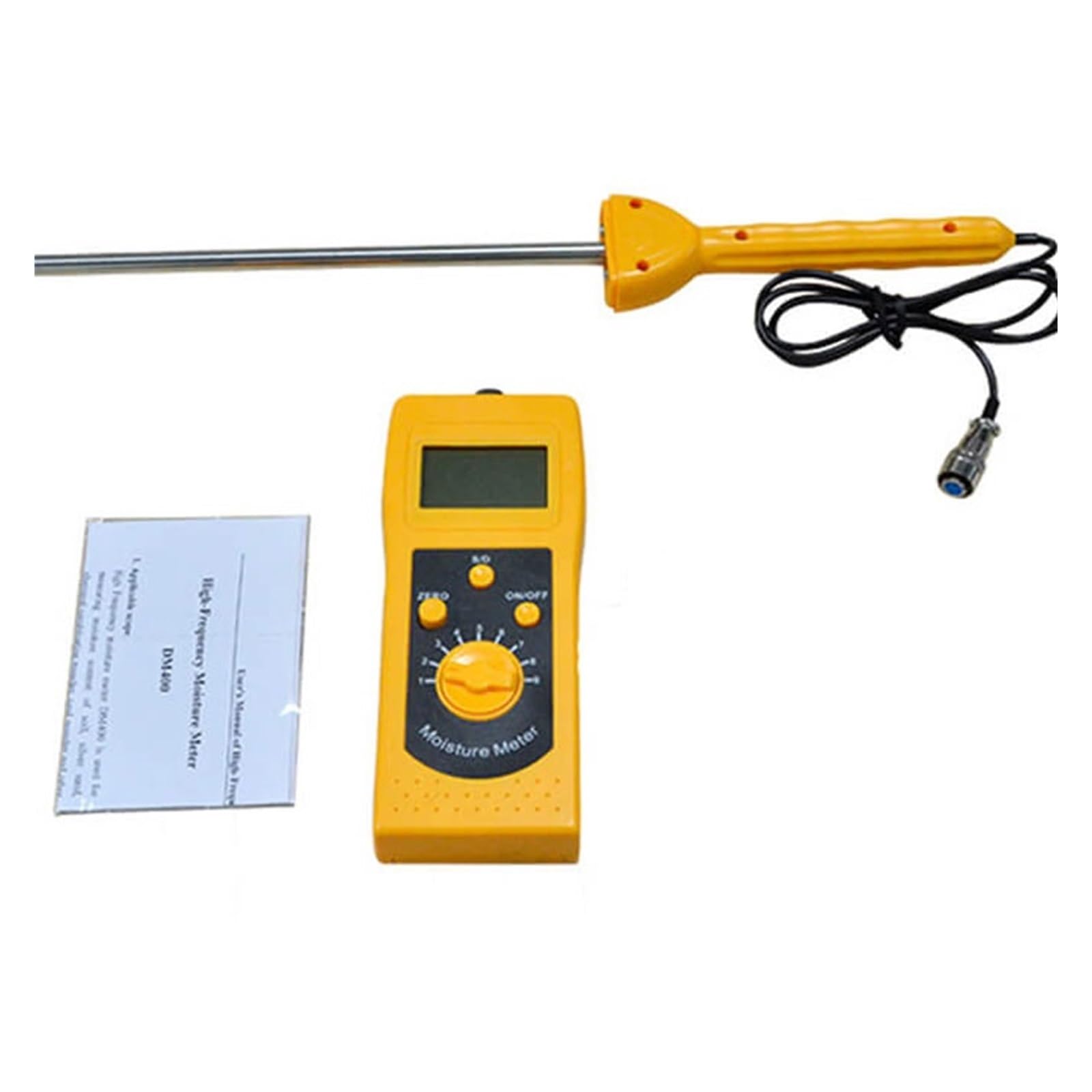 Humidimètre Humidimètre de Sol à Haute fréquence hygromètre de jauge d'humidité de Charbon de sédiment Simple et Double précision en Option