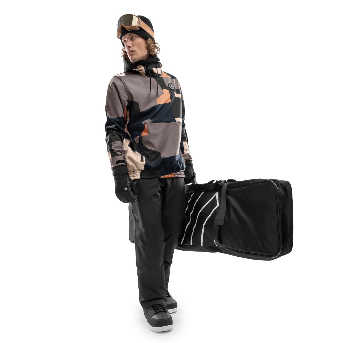 SIROKO W1 Ski- & Snowboardjacke Herren Wasserdicht Wärmeschutz Fronttasche Wintersport