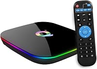 TUREWELL Q Plus Android 10 Smart TV Box 2GB RAM 16GB háttértár négymagos 6K 3D WiFi 2.4GHz Ethernet 10 100M 1