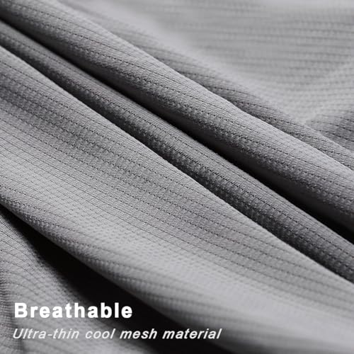 Men's Ice Silk Boxer Briefs Elephant Nose Trunks Separated Pouch Breathable Underwear Boxers4