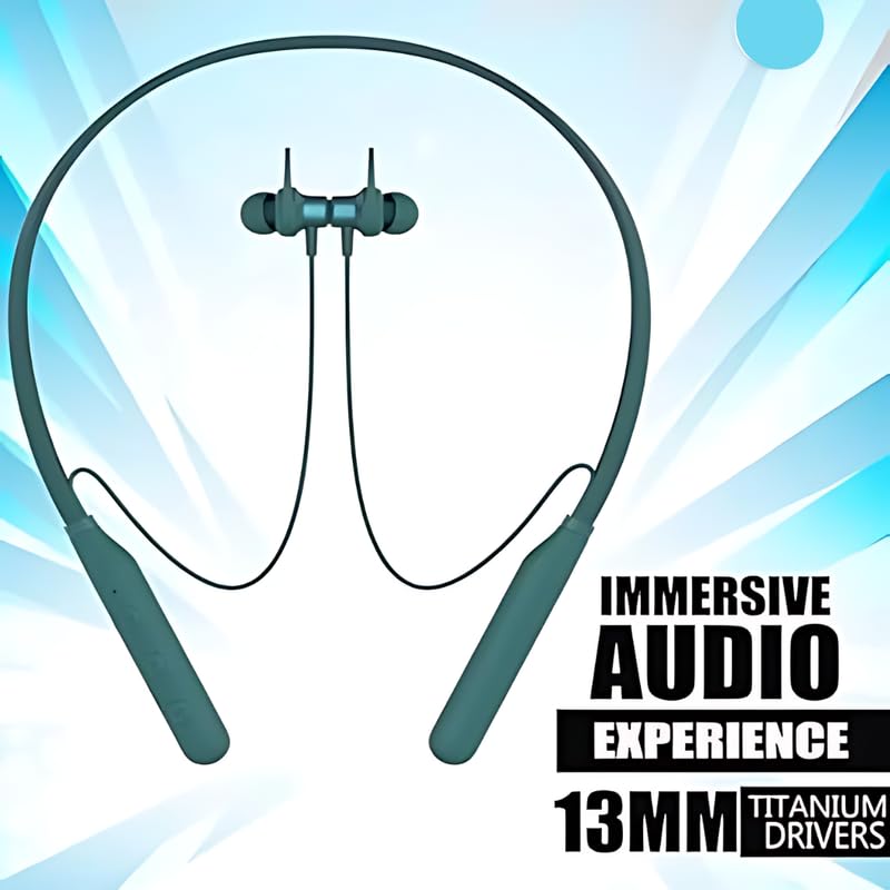 Image of Drumstone (𝐁𝐔𝐘 𝐎𝐍𝐄 𝐆𝐄𝐓 𝐎𝐍𝐄 Bluetooth Wireless Neckband Sport Headsets - Hands-Free Stereo Sound with Built-in Microphone | Compatible with All Smartphones-𝟏𝟓 𝐘𝐄𝐀𝐑𝐒 Warranty