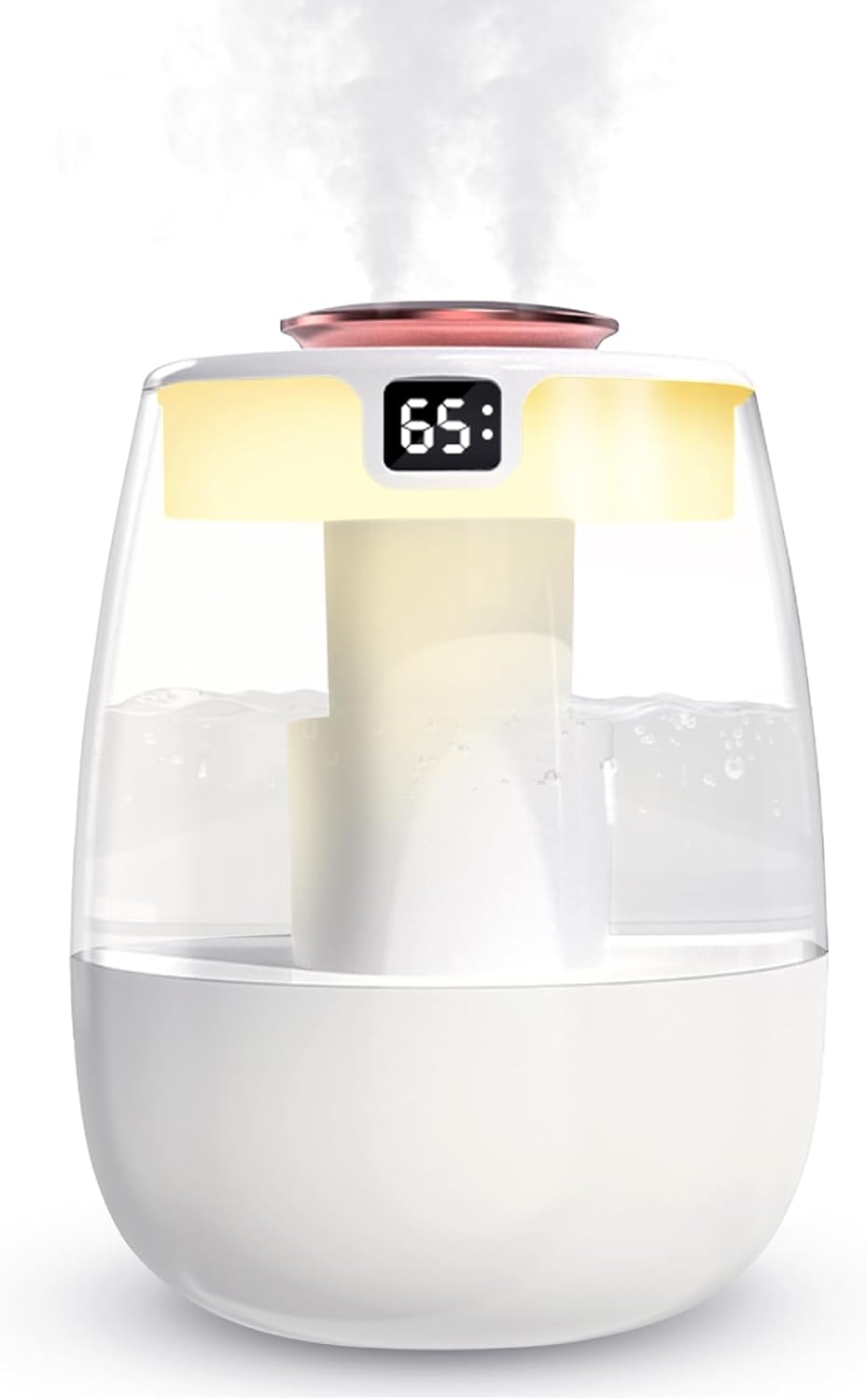 KEN BROWN 1.5L Mini Desktop Humidifier, Quiet, USB-Powered, 3 Mist Modes, Auto Shut-Off, Perfect for Office & Bedroom