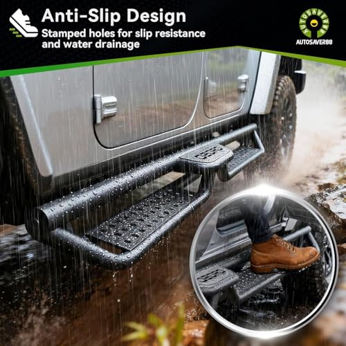 Estribos laterales compatibles con Tacoma Double Cab 2024-2026 miniatura 5