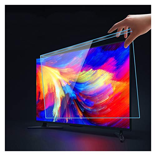 32/39/40/42/43/45/50/52/60/75 Inch Blue Light Blocking Screen Protector Anti-UV Eye Protection Anti Glare Filter Film for TV Desktop PC LED Monitor Panel ALGFree