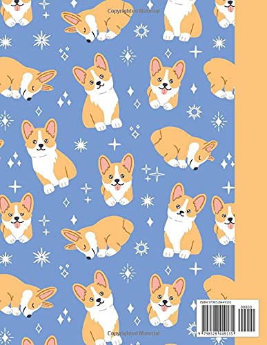 Composition Notebook: Corgi Dog Wide Ruled Paper Notebook For Students Kids Girls Or Teens At School Office Or Home image 3