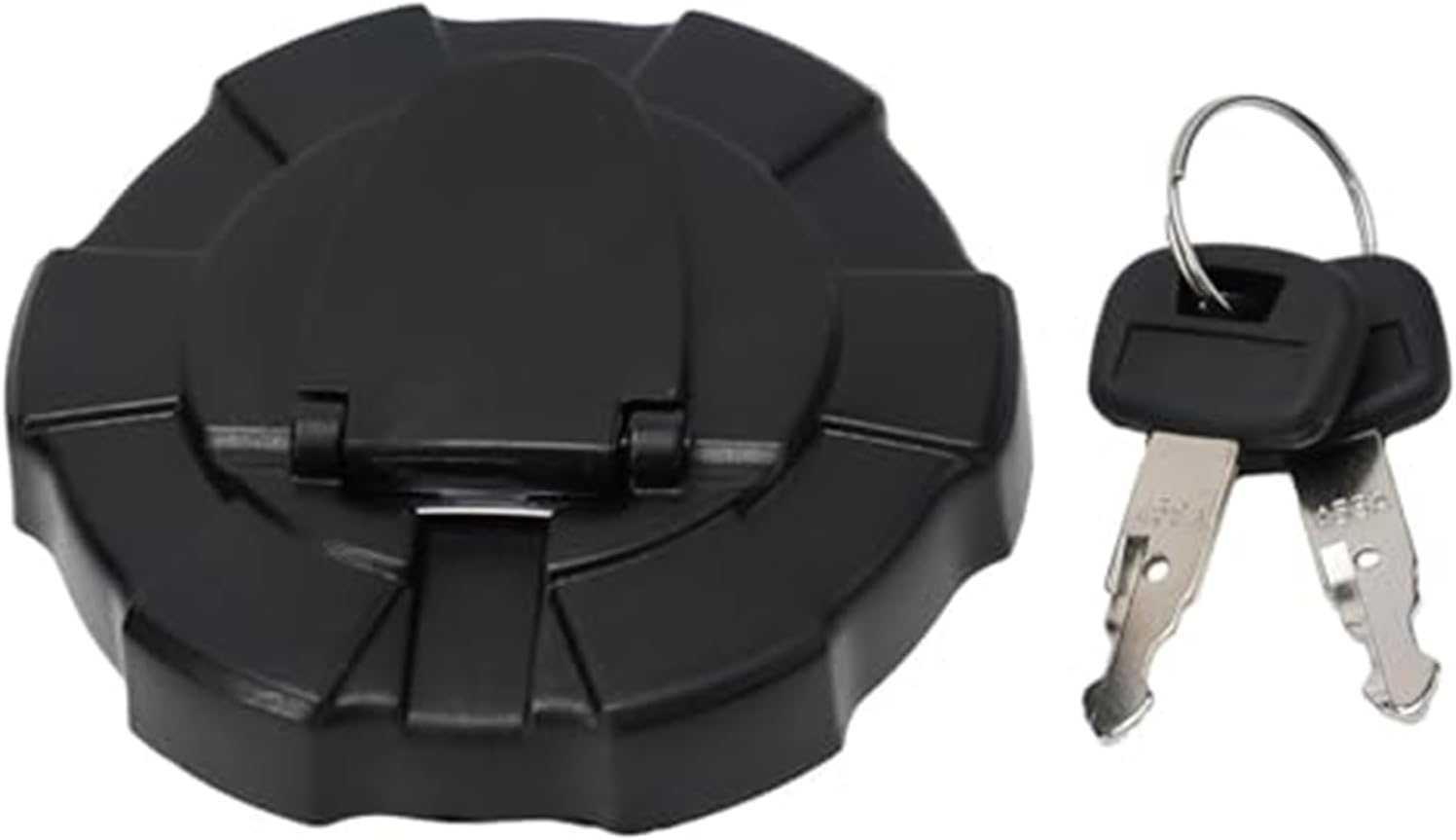HUVNEXA 燃料キャップ 掘削機オイルタンクカバー 交換用キー2個