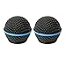 Microphone Grilles Clips Sponge Metal Head Mesh for Beta58A Microphone UHF