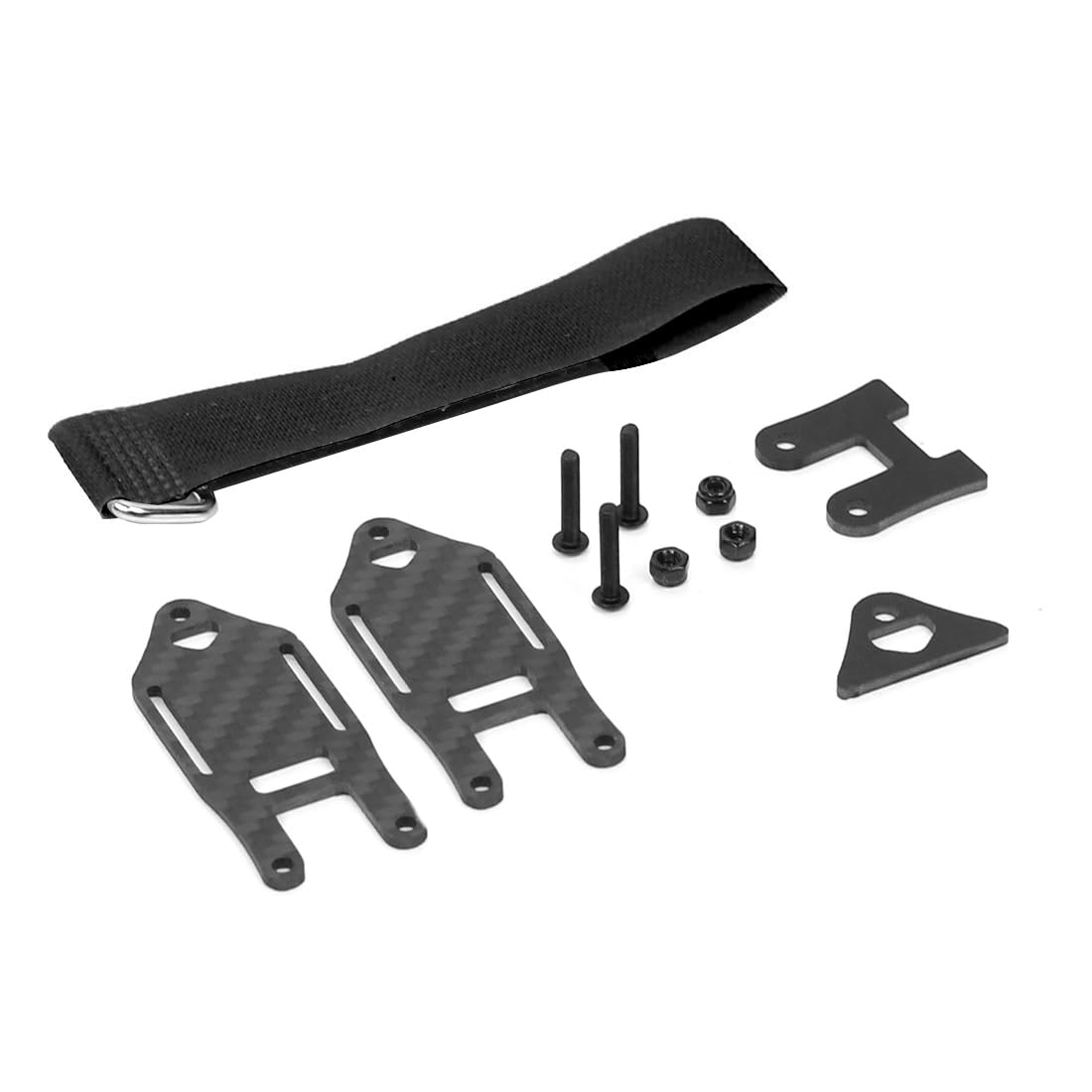 QWinOut DIY Hanging Buckle FPV Racking Drone Backpack Lock Mount for Outdoor Portable Bag Carring Case