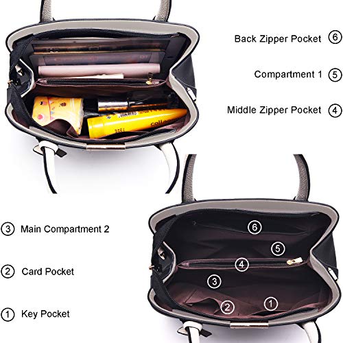 Image of COCIFER Women Top Handle Satchel Handbags Shoulder Bag Tote Purse Messenger Bags