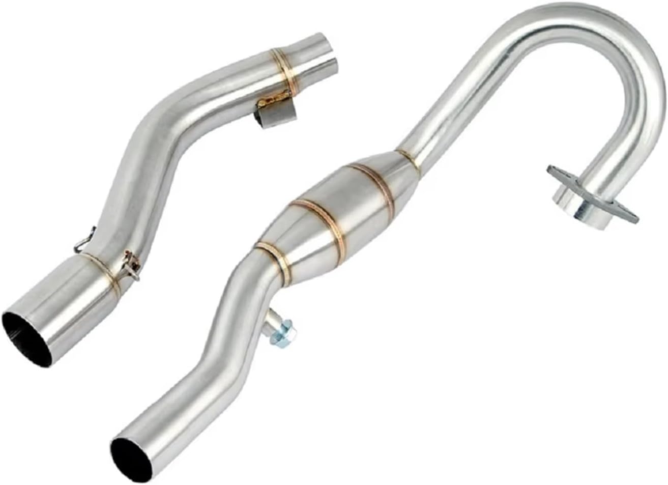 オートバイの排気管 に適合する CRF 300L CRF300L ラリー用 ABS 2021-2023 エキゾースト ミッド パイプ