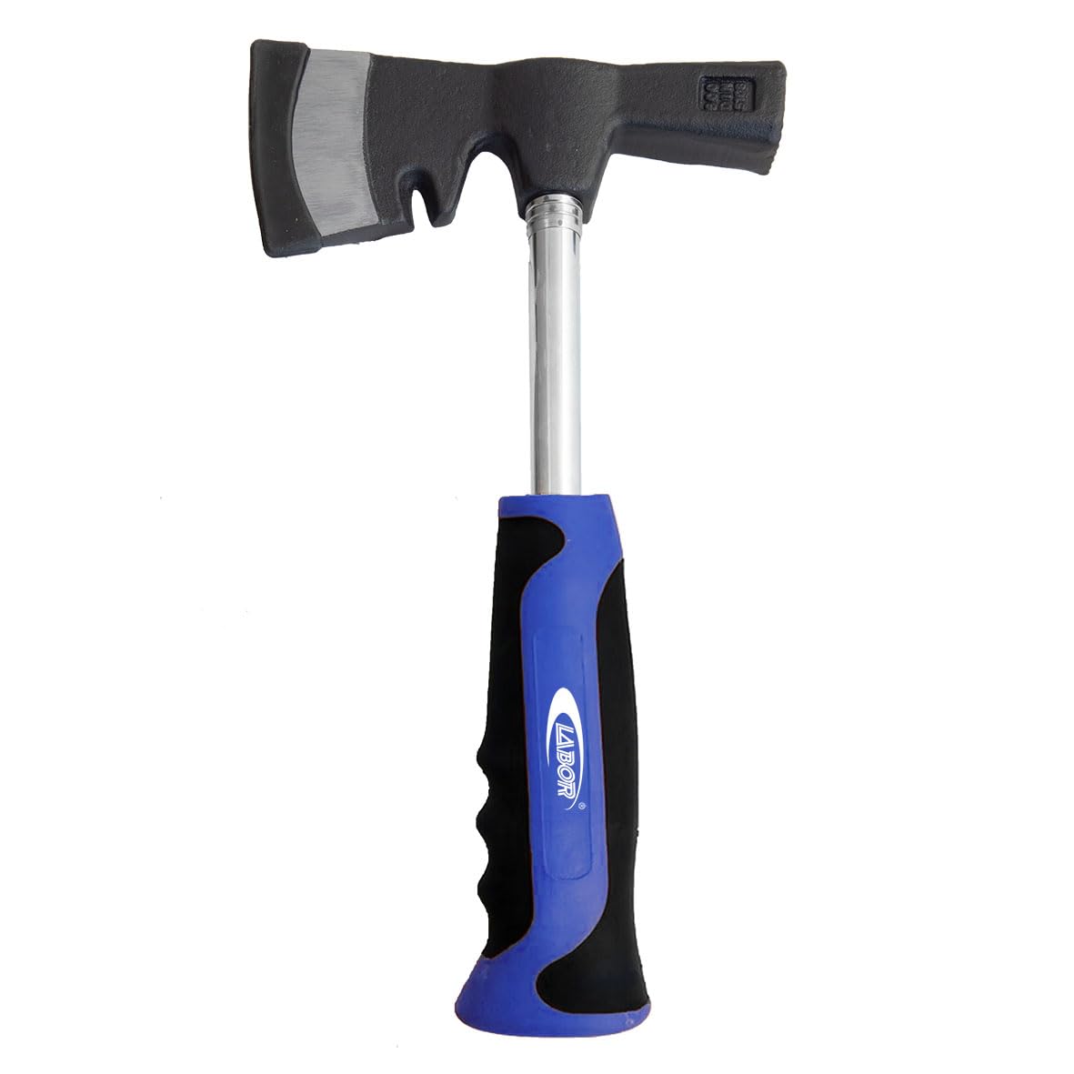 Labor Martello per Gessatore 600g – Testa in Acciaio Forgiato Temprato – Manico Bicomponente in Acciaio e Plastica – Accetta Professionale