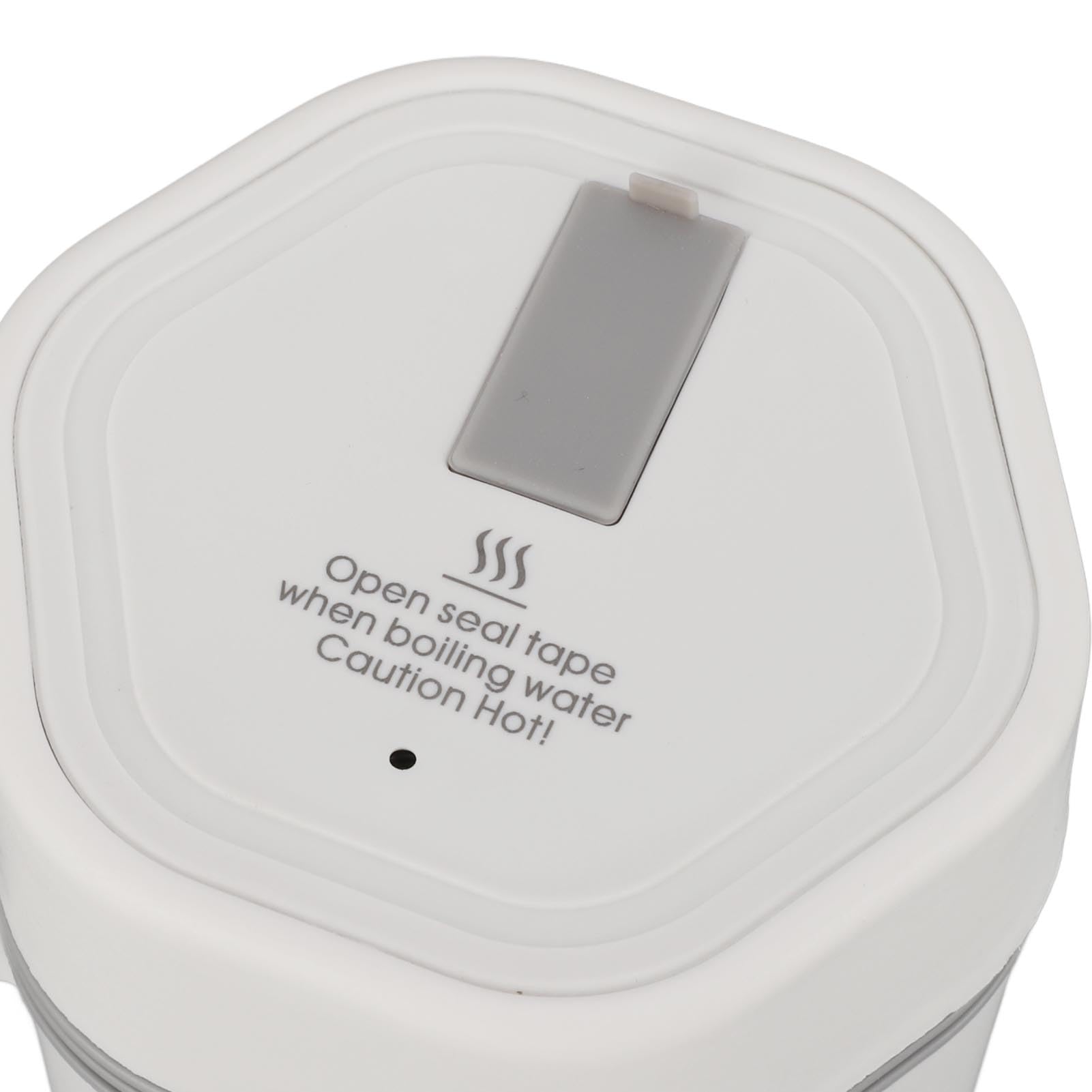 TOPINCN Tetera Eléctrica Portátil, Mini Tetera de 350 Ml de té con 4 Preajustes Variables, Caldera de Agua de Viaje de Acero Inoxidable, Apagado Automático (EU enchufe 220V)