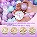 GOGOSO Ball Pit Balls for Toddlers Dogs Baby, 2.2 Inch Pastel Play Ball Toys Kid Ballpit, Bounse House, Birthday, Tent, Party,100 pcs, Green Mermaid