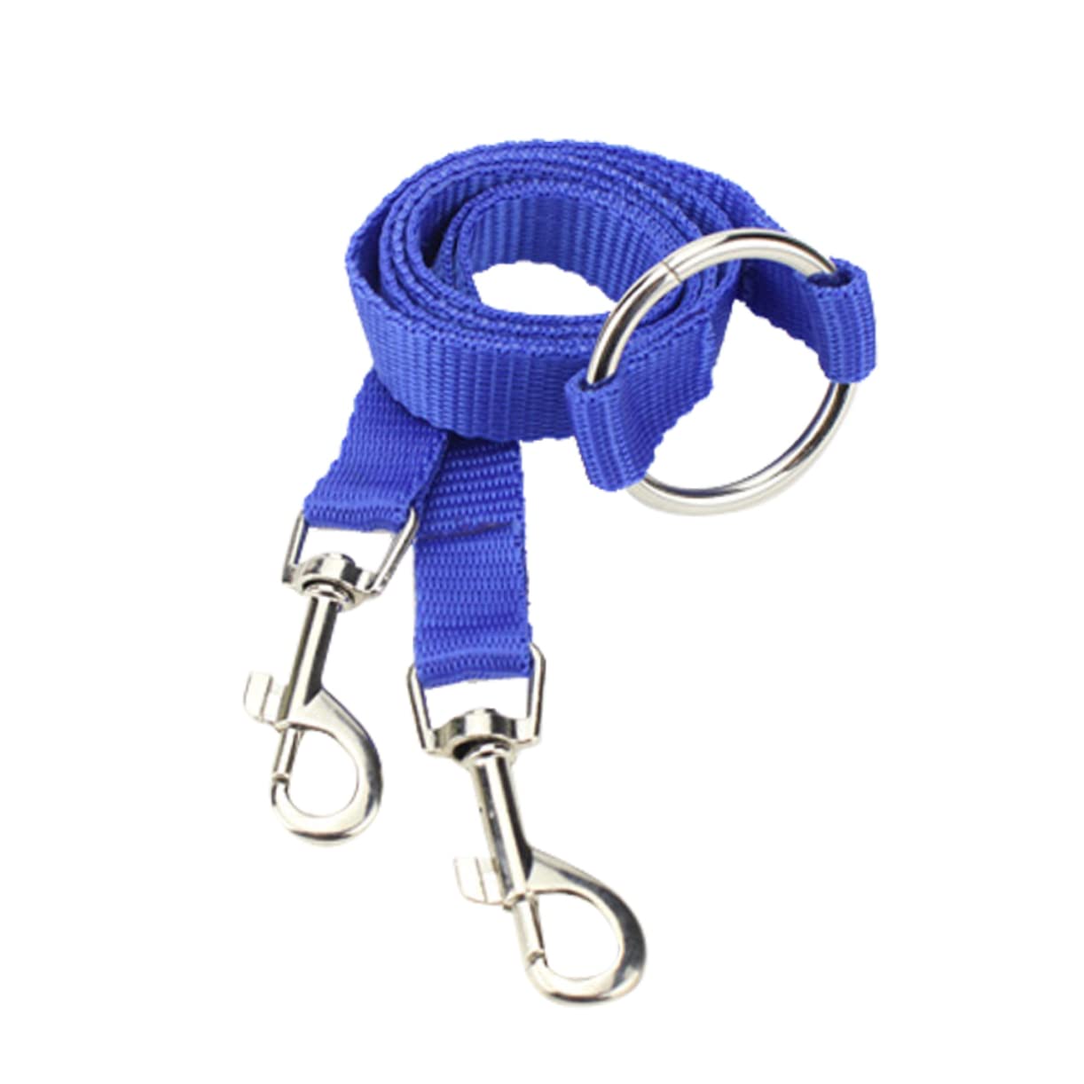 BCOATH Sturdy Pet Traction Rope Double Dog Leash Dog Hauling Cable Dual Handle No Tangle Small Pet Friendly