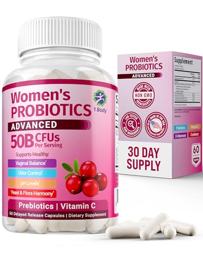 1 Body Cranberry Probiotics Women's Support