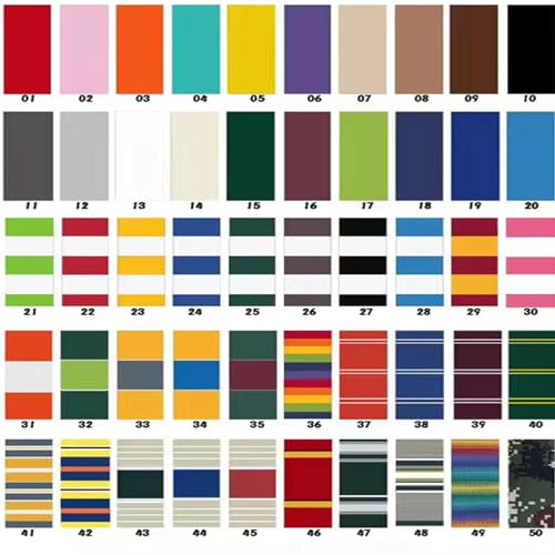 Tela de repuesto para toldo de patio lona protección UV exterior 8