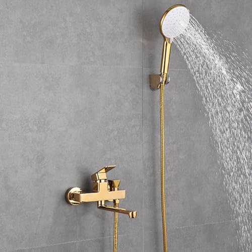 Mitigeur bain douche laiton or mitigeur baignoire avec douchette