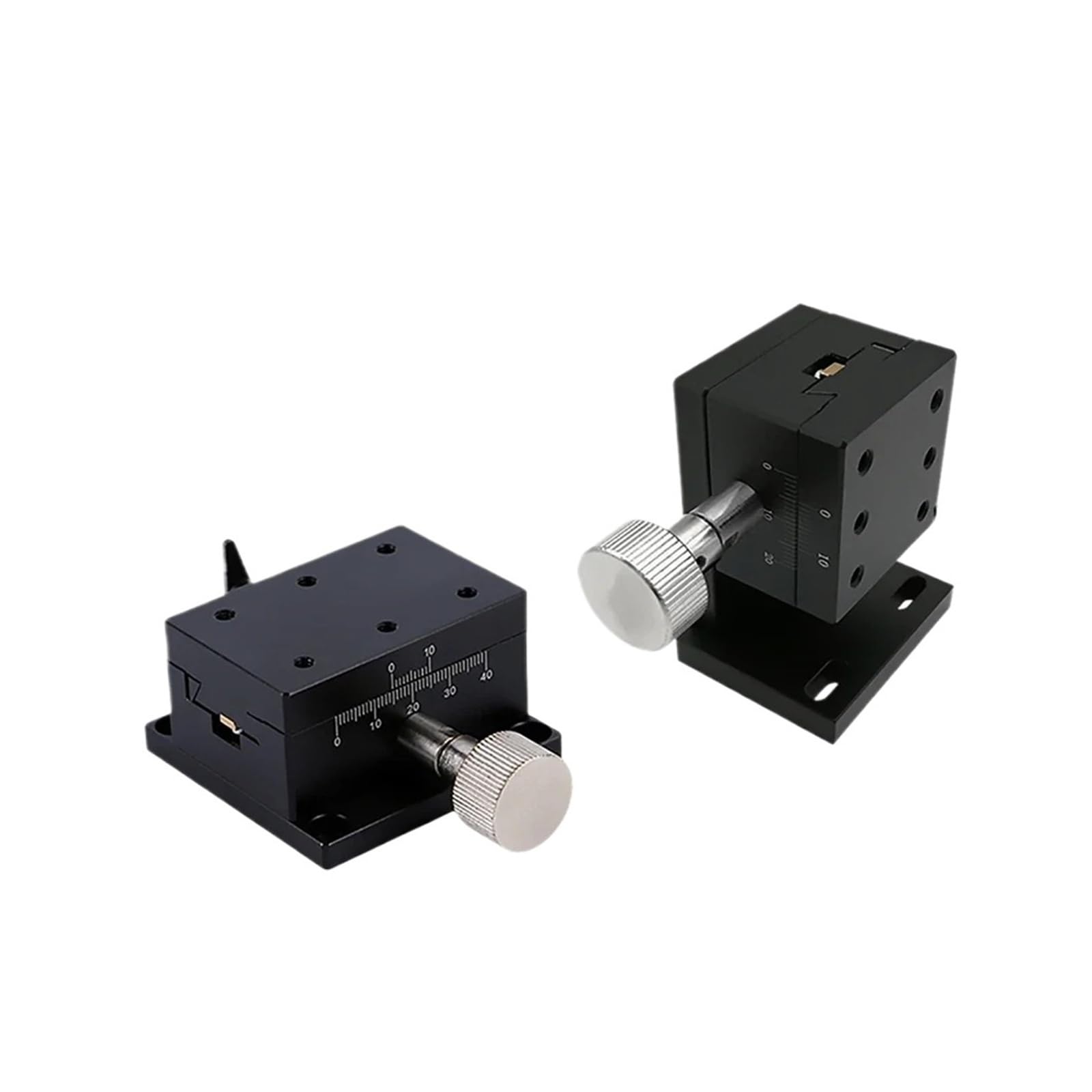 High precision manual linear translation stages 1:1 replacing Misumi dovetail groove guide of X/XY/Z/XYZ axis for optical equipment.(XY Axis-LWY,Table 40x40mm)