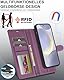 Ailicici für Samsung Galaxy S24 Hülle, [Abnehmbar] 2-IN-1 Abnehmbare magnetische Hülle, Kabelloses Laden, Kartenfach Leder Case, Handyhülle RFID Klapphülle, Schutzhülle für Samsung S24 5G Hülle