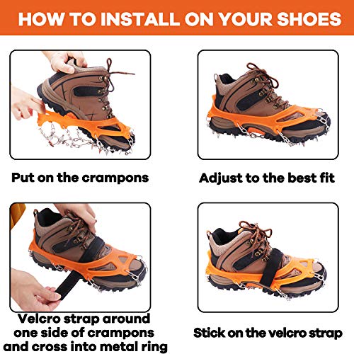 Steigeisen Winline Crampons für Outdoor-Aktivitäten